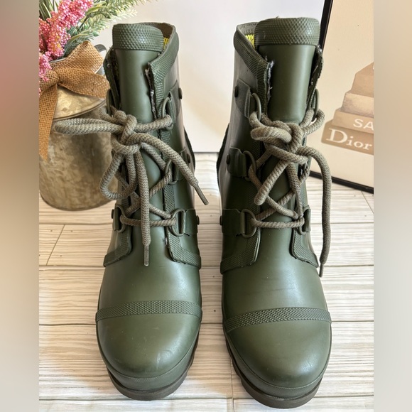 Sorel Women's Joan Wedge Rain Boots - Picture 3 of 9